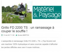 Matériel & Paysage - FD2200TS