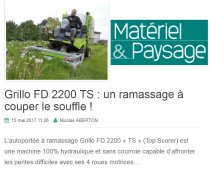 Matériel & Paysage - FD2200TS Matériel & Paysage - FD2200TS